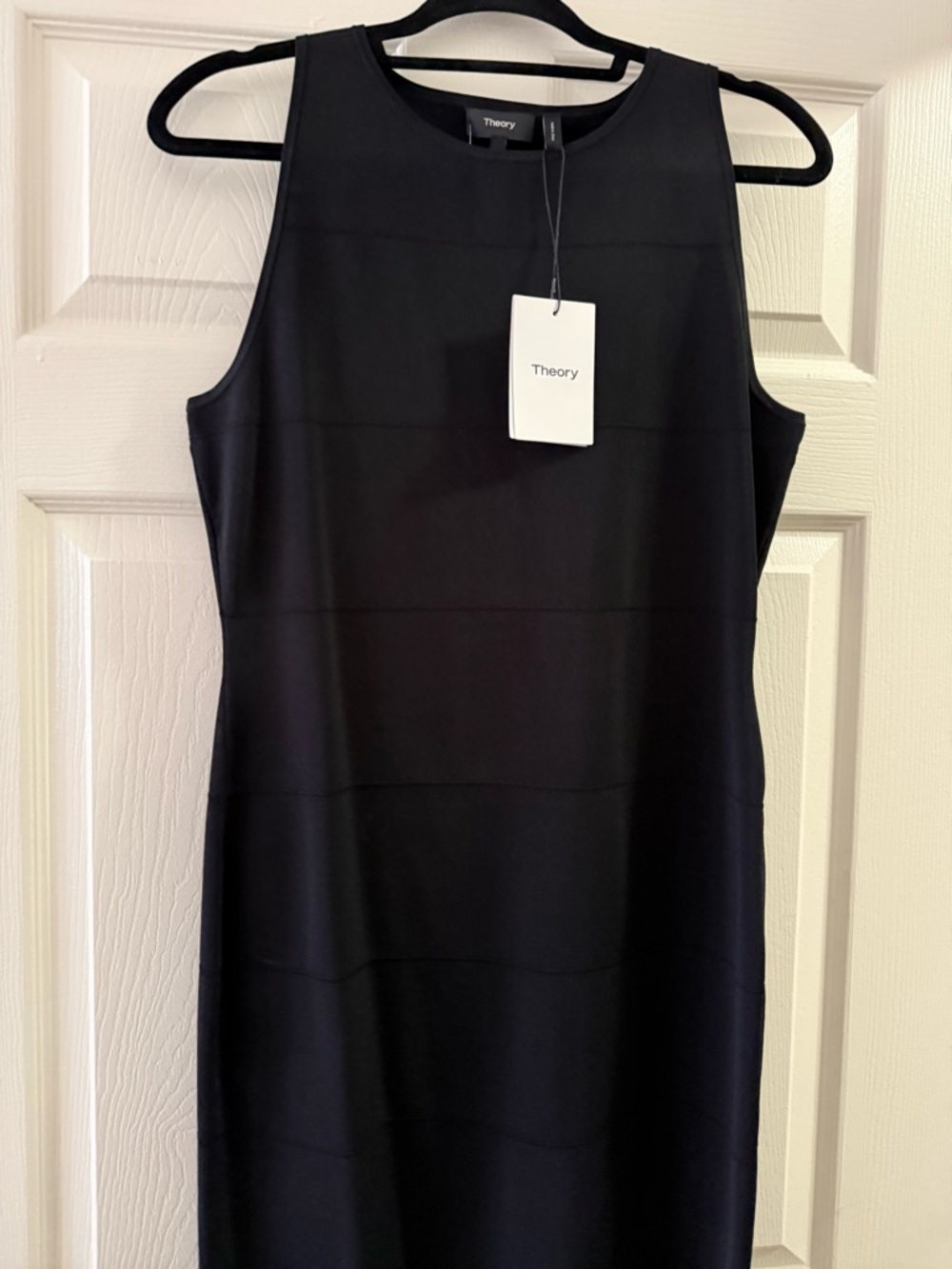 Theory Black Dress Size Large NWT